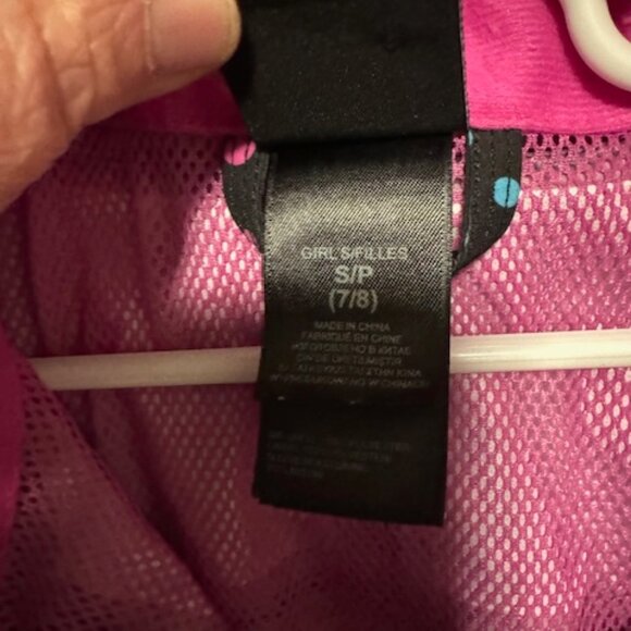 North Face Kids Polka Dot Light Weight Jacket Size Small (7/8) - Picture 5 of 6